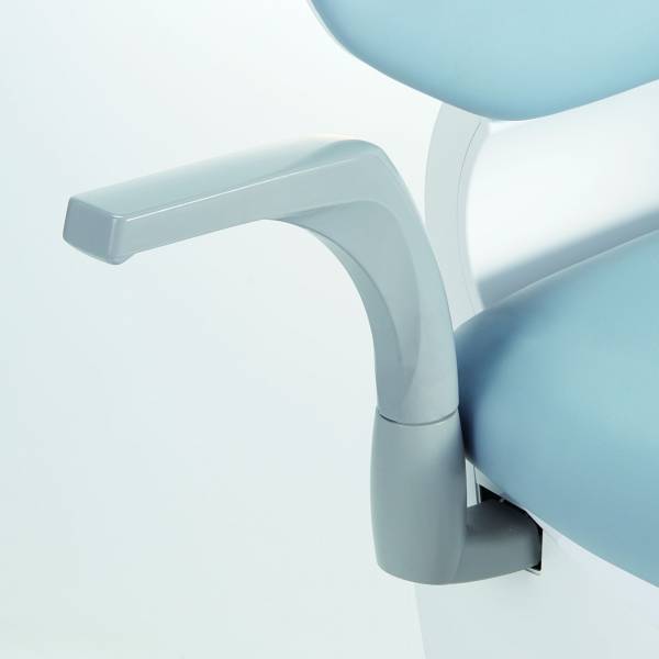 Fauteuil chaise à base rotative BELMONT EURUS S4 accoudoir pivotant