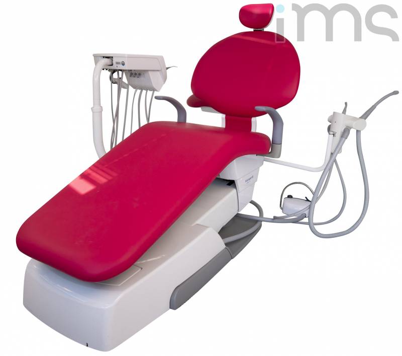 Fauteuil BELMONT Voyager III, le fauteuil idéal pour les cabinets d'orthodontie, ambidextre et sans crachoir