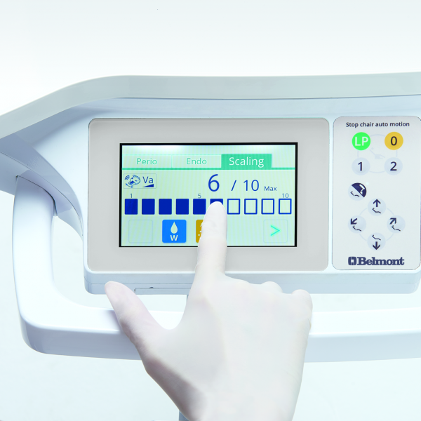 Fauteuil chaise BELMONT EURUS S4 avec commandes sur écran tactile