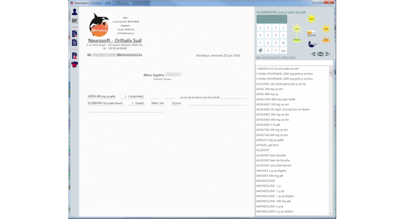 Application ORTHALIS, la gestion de votre cabinet d'orthodontie