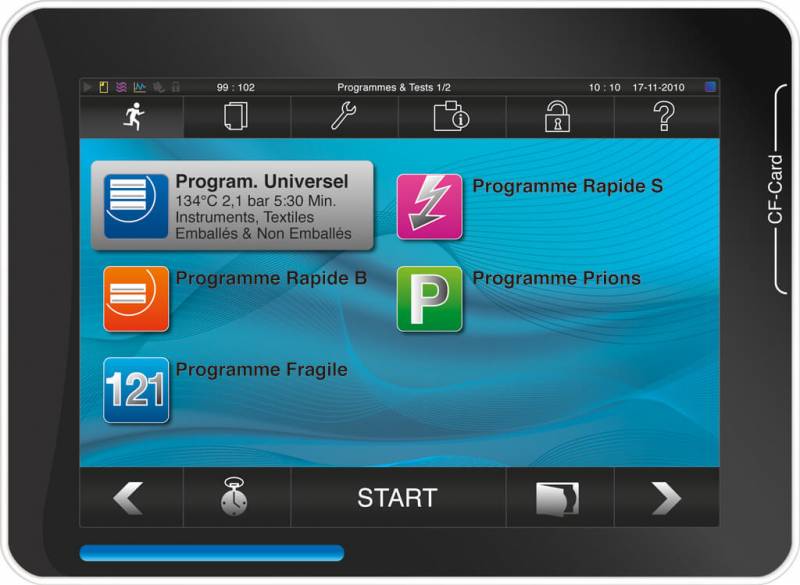 Autoclave MELAG Vacuklav 44B+ Evolution 23L - Écran couleurs tactile XXL avec logiciel intégré pour la documentation et la libération !
