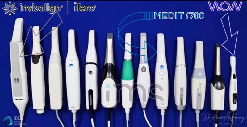 Comparatif de taille des scanners. BIOTECH WoW,  le scanner le plus petit, le plus maniable du marché