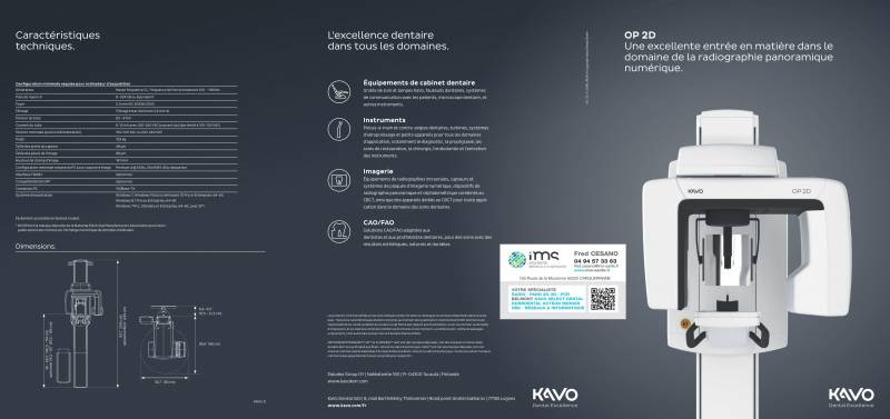 Panoramique KaVo OP 2D