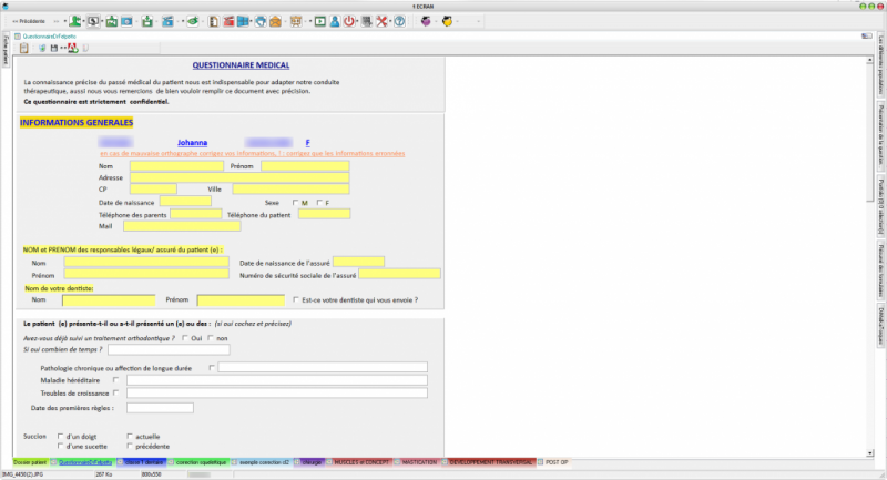 Application KITVIEW, La communication photo au sein du cabinet dentaire et du cabinet d'orthodontie