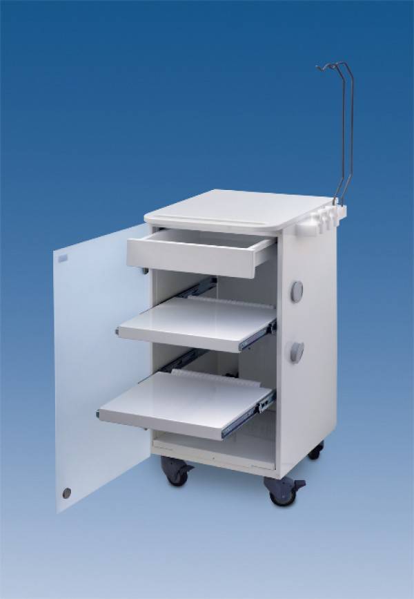 Chariot chirugical multifonctionnel 