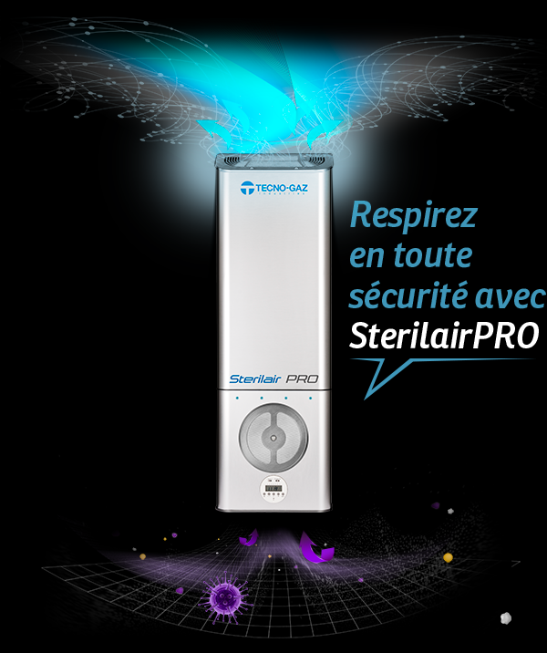TECNOGAZ Sterilair Pro - Traitement biologique de l'air