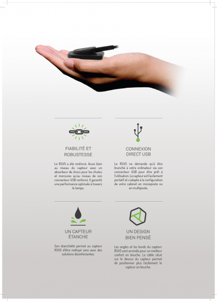 Capteur radiologique VISIODENT RSV5